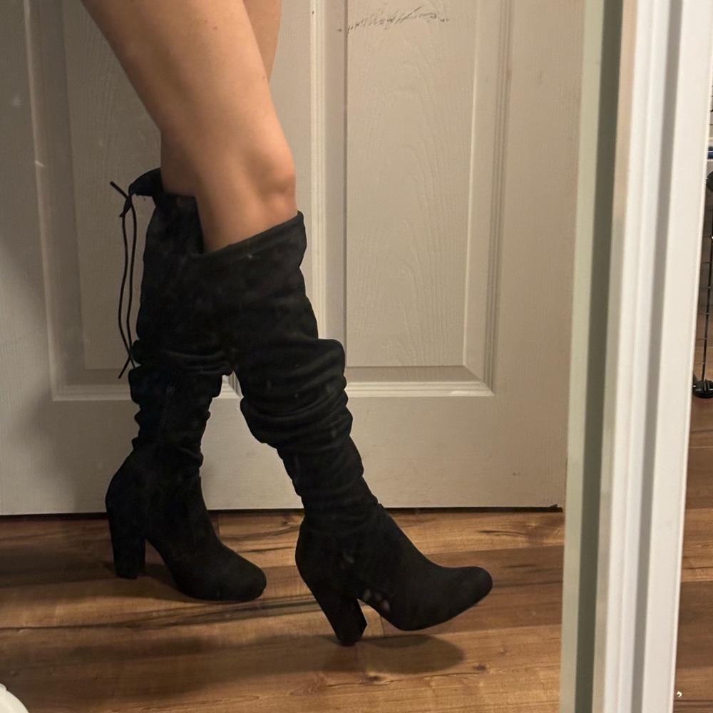 PLT Knee High Heels